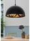 EGLO CONGRESBURY PENDANT BLACK W/WHITE PATTERN – kuva 1