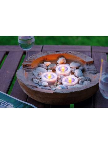 EGLO SOLAR CELL TEALIGHT 3 PCS. WHITE – kuva 1/2