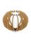 EGLO STELLATO 1 TABLE Ø300 OPAL/MAPLE – kuva 1