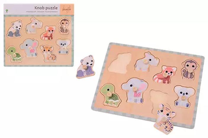 Joueco The Wildies Stud Puzzle 8pcs. Puu