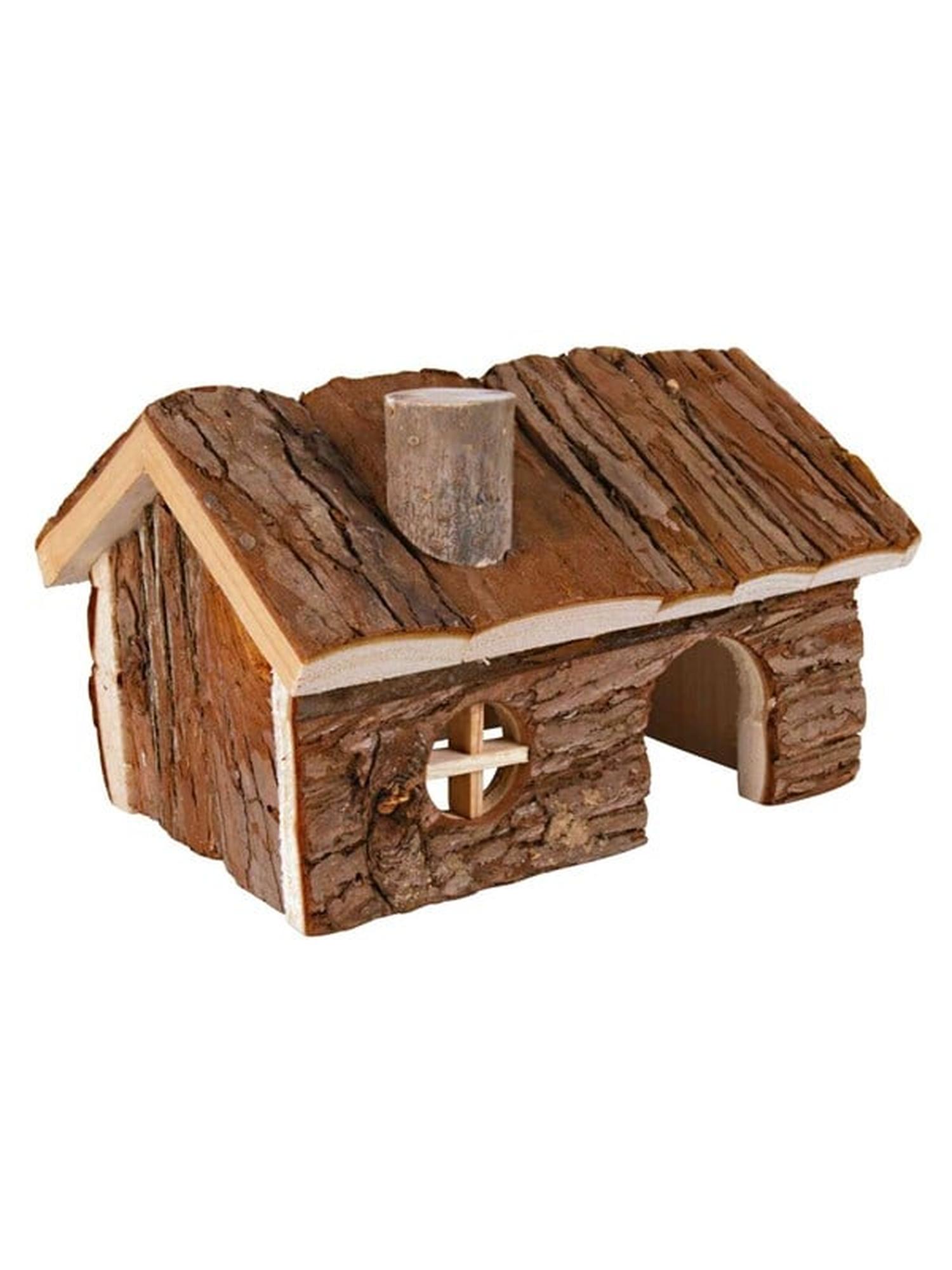 Trixie Talo Hendrik Luonnonkuoripuinen piilopaikka hamstereille