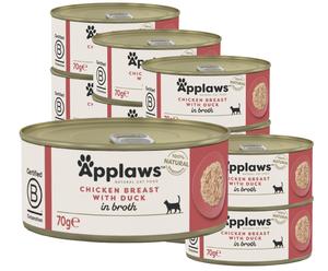 Applaws - 12 x Wet Cat Food 70 g - Chicken & Duck