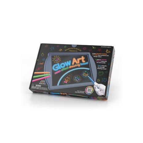 MARVINS MAGIC Creative Kit Glow Art, musta, MMG009/B