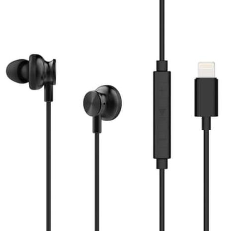 Nappikuulokkeet mikrofonilla (Apple Lightning)