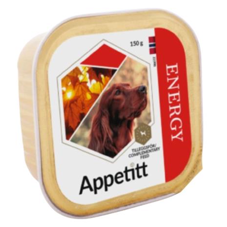 APPETITT Våtfôr energy 150g