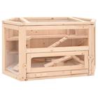 vidaXL Hamsterin häkki 80x40x43 cm täysi kuusi