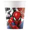 Pahvimukit - Spiderman Marvel, 200 ml, 8 kpl – kuva 1