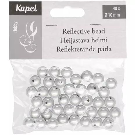 KAPEL 10MM/40KPL VALK HEIJASTAVA HELMI