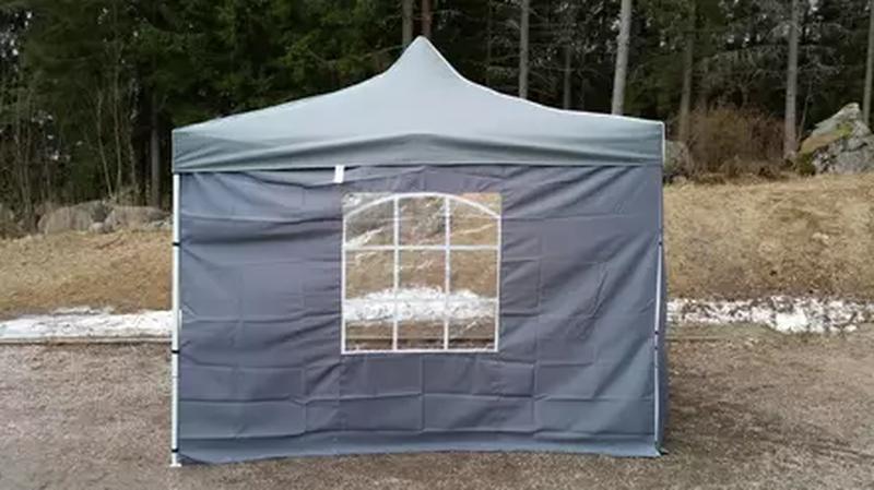 Paviljongin seinät PopUp 3*4,5m harmaa