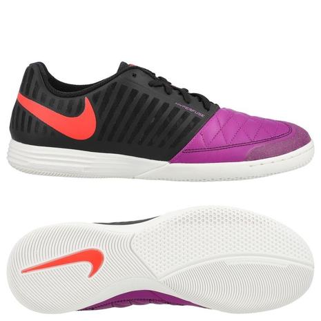 Nike Lunargato II IC Small Sided - Bold Berry/Punainen