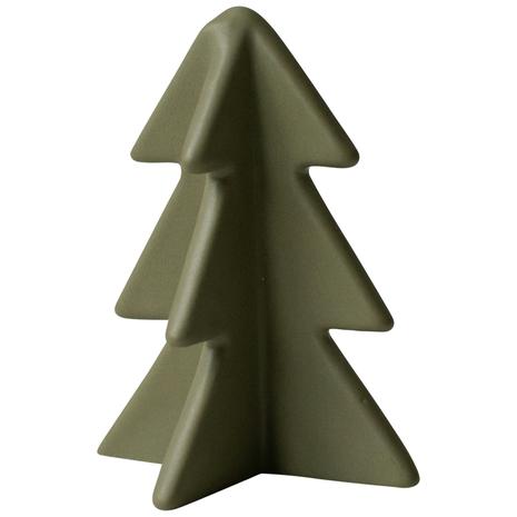 DBKD Winter tree koriste Vihreä, 8 cm – kuva 1/6