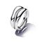 Pandora Stackable Organically Shaped Stacking sormussetti 193264C00 – kuva 1