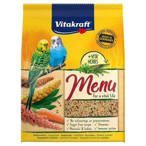 3kg Vitakraft Parakeet Menu