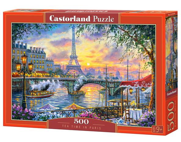 Castorland Tea Time in Paris 500p palapeli – kuva 2/2