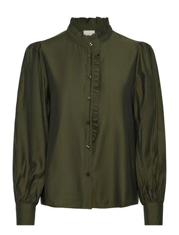 ICHI Ihkarlani Sh Tops Blouses Long-sleeved Navy ICHI