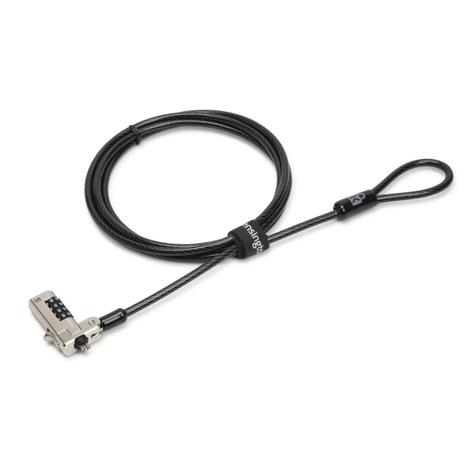 N17 Combination Lock for Wedge-Shaped Slots
