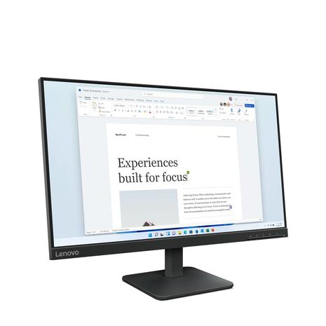 24" Lenovo L24-4e - 1920x1080 (FHD) - 100Hz - IPS