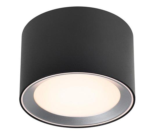 Nordlux - kylpyhuoneen LED-kohdevalo LANDON LED/6,5W/230V IP44 musta