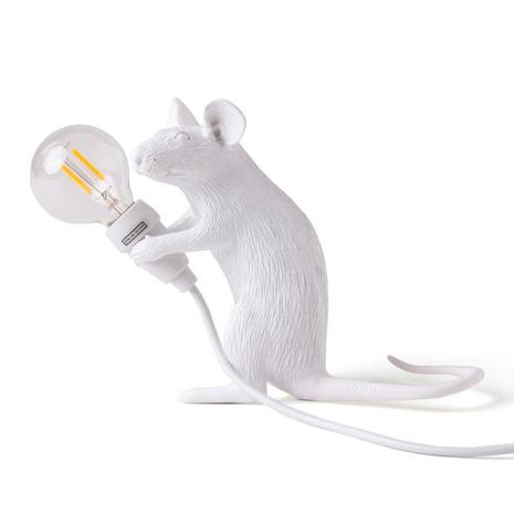 Seletti The Mouse Lamp Mac Sitting, pöytävalaisin