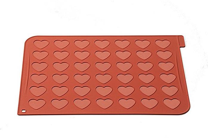 Silikomart Silikonimitta Hjerte Macarons