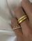 Muli Collection - Kulta - Thin Dome Ring – kuva 5