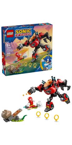 LEGO Sonic 77005 Knuckles vastaan Dr. Eggman ja Egg Crusher ?robotti