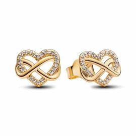 Pandora Sparkling Infinity Heart korvakorut 262667C01