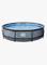 EXIT Stone Pool ø 360 x 76 cm suodatinpumpulla - harmaa – kuva 7