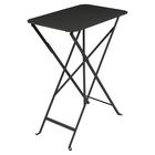 Fermob Bistro Table 37x57 Cm Pöytä 37x57 Cm - Puutarhapöydät Lakattu Teräs Liquorice - 603442