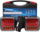 Autoline 12V LED langaton takavalopari magneettikiinnityksellä