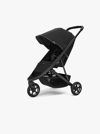 Thule Spring 2 Lastenrattaat, Black/Black