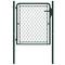 vidaXL Puutarhaportti teräs 100x75 cm vihreä – kuva 6