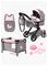 Bayer - Dolls pram Xeo mega set (17033AD) – kuva 4