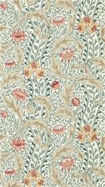 Wild Tulip & Vine Coral/Teal - MUNW217578 Tapetti