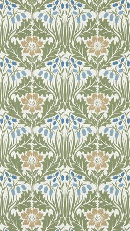 Woodbell & Anemone Woad/Nettle - MUNW217572 Tapetti
