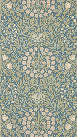 Daisy & Oak Powder Blue/Blush - MUNW217584 Tapetti
