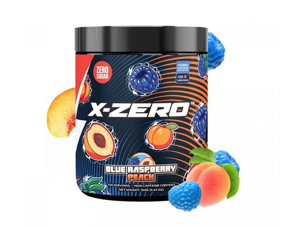 X-Gamer X-Zero Blue Raspberry Peach - 100 annosta – kuva 1/1