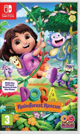 Dora: Rainforest Rescue, Nintendo Switch -peli