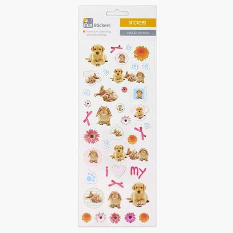 FUN STICKERS CUTE PETS 1 TARRAT