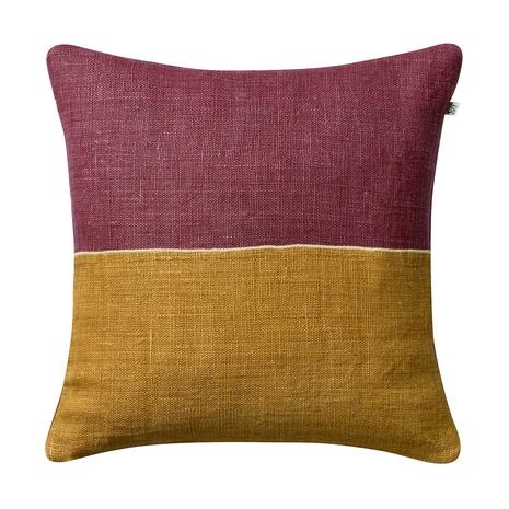 Chhatwal & Jonsson Amol tyynynpäällinen 50x50 cm Ruby-masala yellow