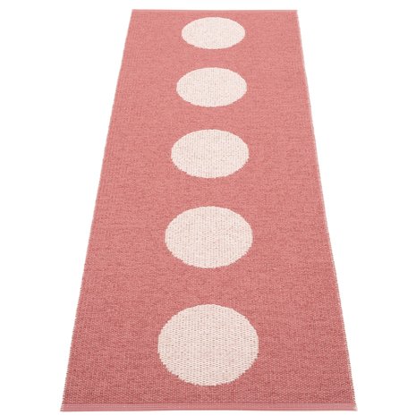 Pappelina Vera Pop matto 70 ä— 200 cm, blush/pink