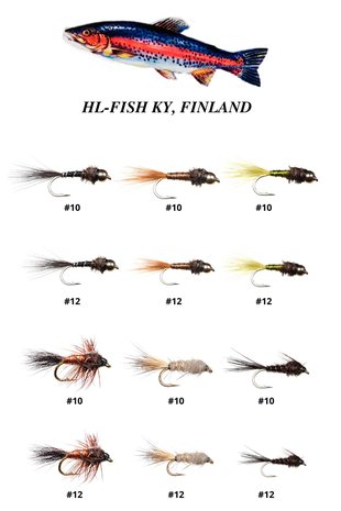 HL Nymfi 12 kpl uppoperholajitelma
