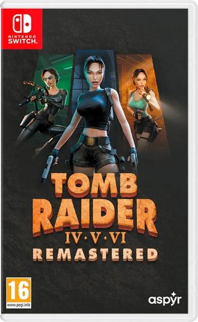 Tomb Raider IV-V-VI Remastered, Nintendo Switch -peli