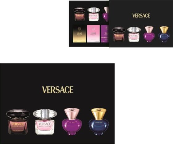 Versace Gift Set Pour Femme Miniatures