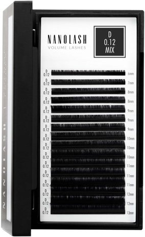 Nanolash Volume Lashes 0.12 D 6-13 mm