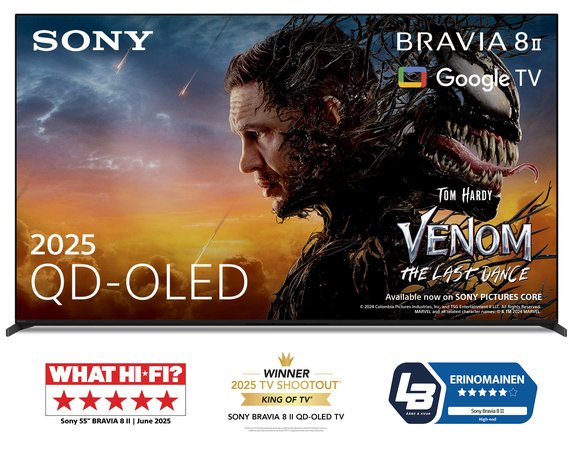 Sony K55XR8M25BP (55"), LED-televisio