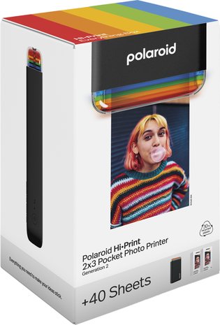 POLAROID Printer HiPrint 2x3 Gen. 2 E-box Black