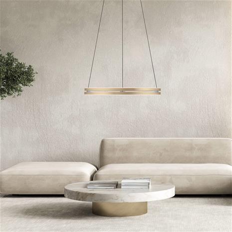 PURE E-Loop -LED-riippuvalaisin, CCT, kulta