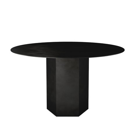 Gubi Epic Coffee Table ä˜130 Steel, Midnight Black
