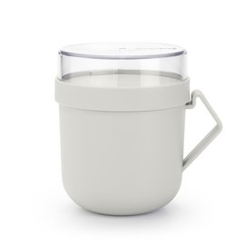Brabantia Make & Take Keittomuki 0,6 l Vaaleanharmaa
